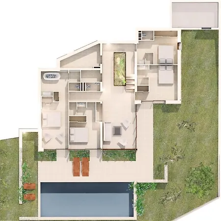 Avec Piscine, Vue 4*